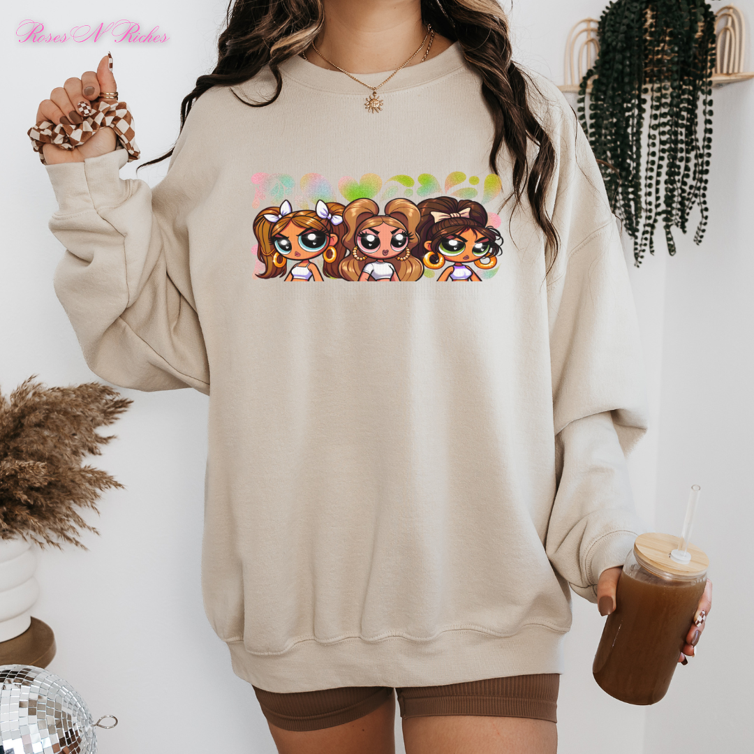 Latina Power Puff Crewneck