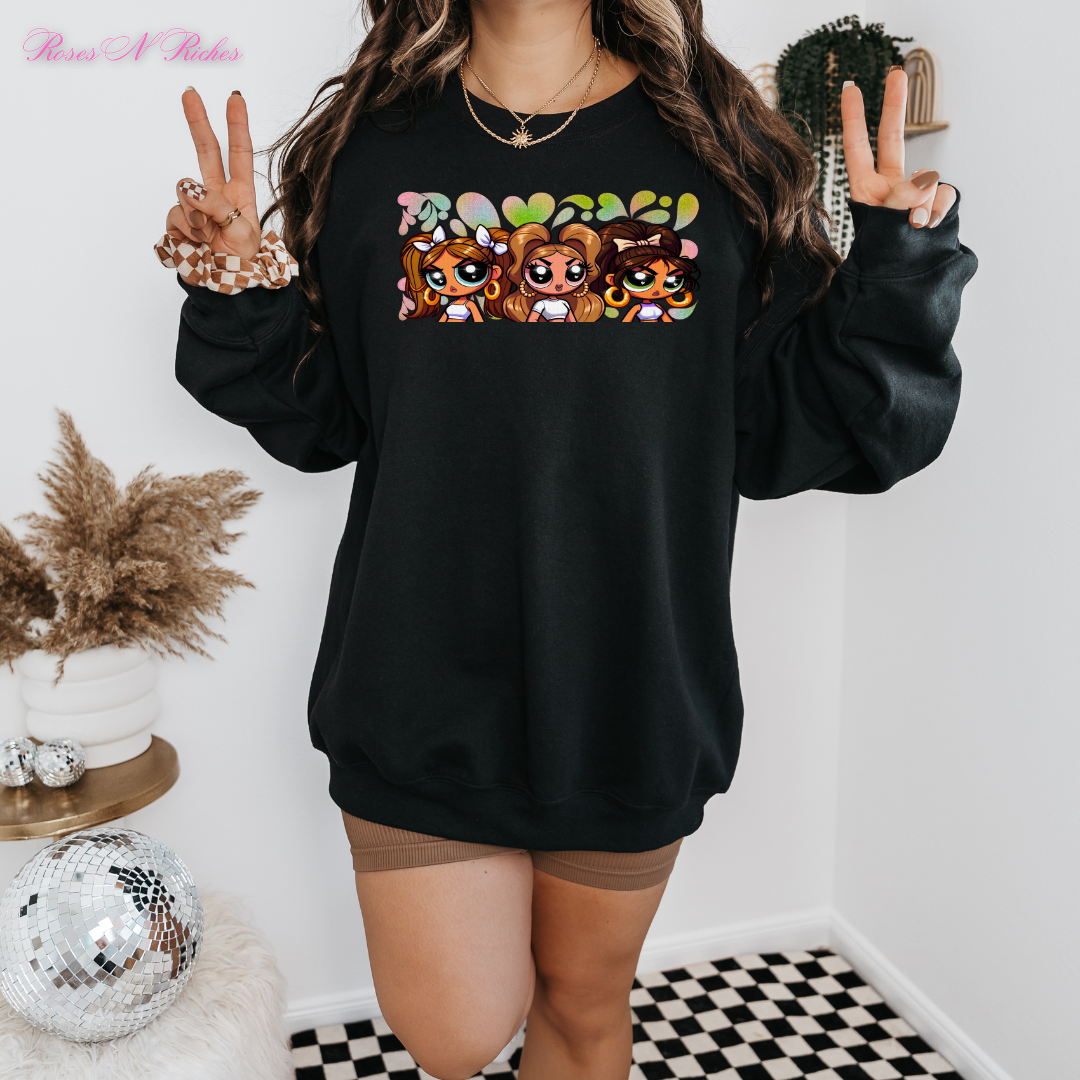 Latina Power Puff Crewneck